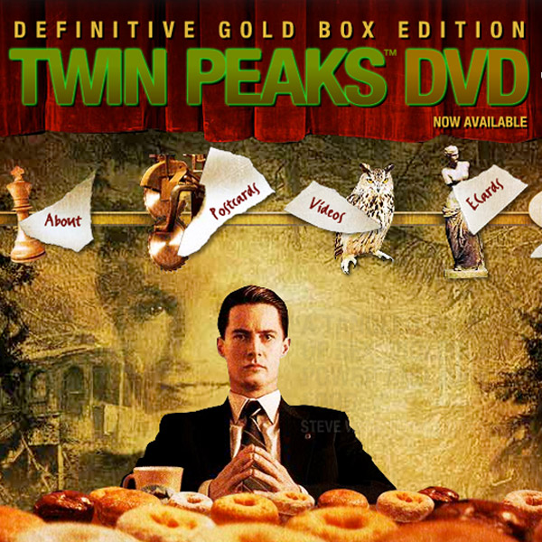 Twin Peaks - Promotional website for DVD release